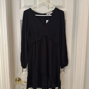 Loft black dress